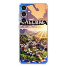 Чехол с картинками Майнкрафт для Гелекси С25 Плюс – Minecraft