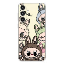 Чохол з Лабубу на Samsung Galaxy S25 Plus – Колаж Лабубу