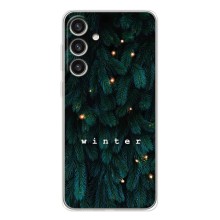 Новорічні, Святкові Чохли для Samsung Galaxy S25 Plus - 2024 год – Winter