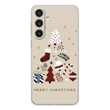 Різдвяні Чохли для Samsung Galaxy S25 Plus (VPrint) (Merry Christmas)