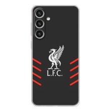 Силиконовые Чехлы принт Футбол на Samsung Galaxy S25 Plus – Эмблема Liverpool