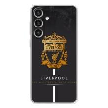 Силиконовые Чехлы принт Футбол на Samsung Galaxy S25 Plus – Liverpool