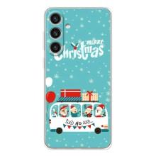 Силиконовый бампер на рождество для Samsung Galaxy S25 Plus (Рождественское настроение)