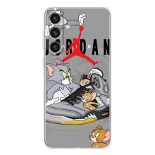 Силіконовый Чохол Nike Air Jordan на Галаксі С25 Плюс – Air Jordan