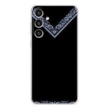 Силиконовый Чехол на Samsung Galaxy S25 Plus – Воротник вышиванки