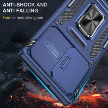 Ударостійкий чохол Camshield Army Ring для Samsung Galaxy S25 Ultra – Синій