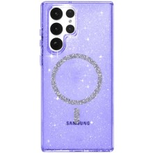 Чохол TPU Eclipse Sparkle (MagFit) для Samsung Galaxy S25 Ultra – Фіолетовий