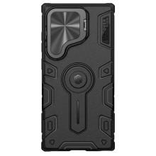 TPU+PC чехол Nillkin CamShield Armor Prop для Samsung Galaxy S25 Ultra – Черный