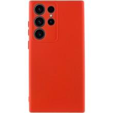 Чехол Silicone Cover Lakshmi Full Camera (AA) для Samsung Galaxy S25 Ultra – Красный