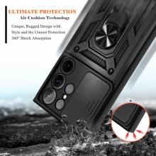 Ударопрочный чехол Camshield Serge Ring для Samsung Galaxy S25 Ultra – Черный