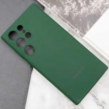 Чехол Silicone Cover Lakshmi Full Camera (AAA) with Logo для Samsung Galaxy S25 Ultra – Зеленый