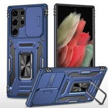 Ударопрочный чехол Camshield Army Ring для Samsung Galaxy S25 Ultra – Синий