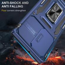 Ударопрочный чехол Camshield Army Ring для Samsung Galaxy S25 Ultra – Синий