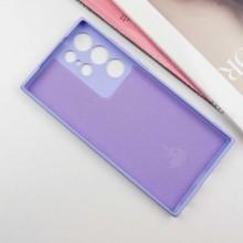 Чехол Silicone Cover Lakshmi Full Camera (AA) with logo для Samsung Galaxy S25 Ultra – Сиреневый