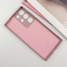 Чохол Silicone Cover Lakshmi Full Camera (AA) with logo для Samsung Galaxy S25 Ultra – Рожевий