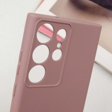 Чохол Silicone Cover Lakshmi Full Camera (AA) with logo для Samsung Galaxy S25 Ultra – Рожевий