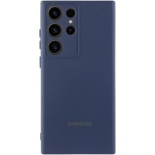 Чохол Silicone Cover Lakshmi Full Camera (AA) with logo для Samsung Galaxy S25 Ultra – Синій