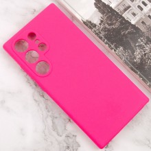 Чохол Silicone Cover Lakshmi Full Camera (AAA) для Samsung Galaxy S25 Ultra – Рожевий