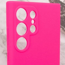 Чохол Silicone Cover Lakshmi Full Camera (AAA) для Samsung Galaxy S25 Ultra – Рожевий