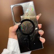 Чехол TPU Shiny Mountain (MagFit) для Samsung Galaxy S25 Ultra – Черный