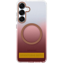 Чехол TPU+PC Phantom with MagSafe для Samsung Galaxy S25 Ultra – Rose Gold