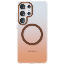 Чехол TPU+PC Phantom with MagSafe для Samsung Galaxy S25 Ultra – Rose Gold