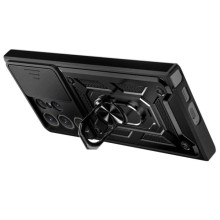Чохол Ummi Camshield Serge Ring для Samsung Galaxy S25 Ultra – Чорний