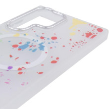 Чехол TPU+PC Flush with MagSafe для Samsung Galaxy S25 Ultra  – Белый