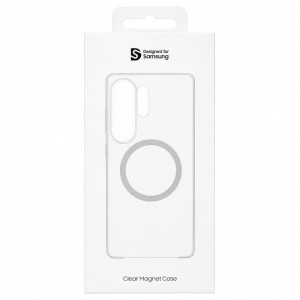 Чехол PC Clear Magnet Case (AAA) with Magnetic Fit для Samsung Galaxy S25 Ultra – Прозрачный