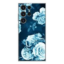 Чехлы (ART) Цветы на Samsung Galaxy S25 Ultra (VPrint) (Блактині бутони)