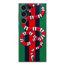 Чохли  GUCCI для Гелексі С25 Ультра (AlphaPrint) (Gucci змія)