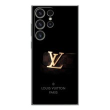 Чехлы Луи Витон для Samsung Galaxy S25 Ultra (AlphaPrint - LOUIS VUITTON) (ремешок LV)