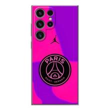 Чохли PSG для Samsung Galaxy S25 Ultra (AlphaPrint) (яскравий ПСЖ)