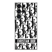 Чехол (Dior, Prada, YSL, Chanel) для Samsung Galaxy S25 Ultra (Christian Dior)
