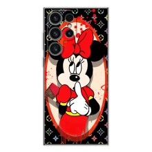 Чехол Disney Mouse Samsung Galaxy S25 Ultra (PREMIUMPrint) – Минни Маус ЛВ