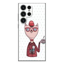 Чехол на тематику: Коты для Samsung Galaxy S25 Ultra – Кот аристократ