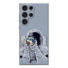 Чохол NASA для Samsung Galaxy S25 Ultra (AlphaPrint) (Космонавт фото)