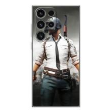 Чохол з картинкою "Герой Pubg" на Samsung Galaxy S25 Ultra (Пабг)