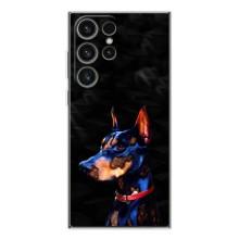 Бампер для Samsung Galaxy S25 Ultra с картинкой "Песики" (Собака Мопс)