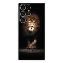 Чохол з картинкою ЛЕВ для Samsung Galaxy S25 Ultra (VPrint) (Лев)