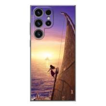 Чехол с мультфильмом Моана Samsung Galaxy S25 Ultra – Моана в море