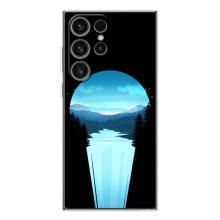Летний Чехол на Samsung Galaxy S25 Ultra – Синий Водопад