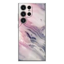 Мраморний чехол на Samsung Galaxy S25 Ultra (VPrint) (Пурпурний Мрамор)