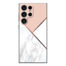 Мраморний чехол на Samsung Galaxy S25 Ultra (VPrint) (Тройний мрамор)