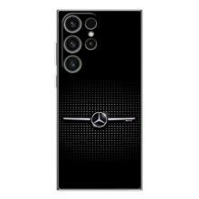 Силиконовый бампер с картинкой машины на Samsung Galaxy S25 Ultra (Mercedes)