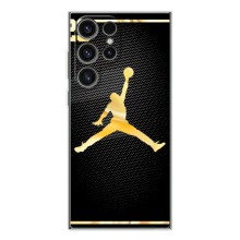 Силиконовый Чехол Nike Air Jordan на Галакси С25 Ультра (Джордан 23)