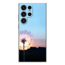 Силіконовий Чохол з кульбабками на Samsung Galaxy S25 Ultra – Захід з кульбабкою