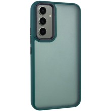 Чехол TPU+PC Lyon Frosted для Samsung Galaxy S25 / S24 – Зеленый