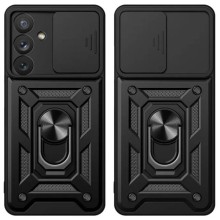 Ударопрочный чехол Camshield Serge Ring для Samsung Galaxy S25 – Черный