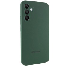 Чехол Silicone Cover Lakshmi Full Camera (AAA) with Logo для Samsung Galaxy S25 – Зеленый